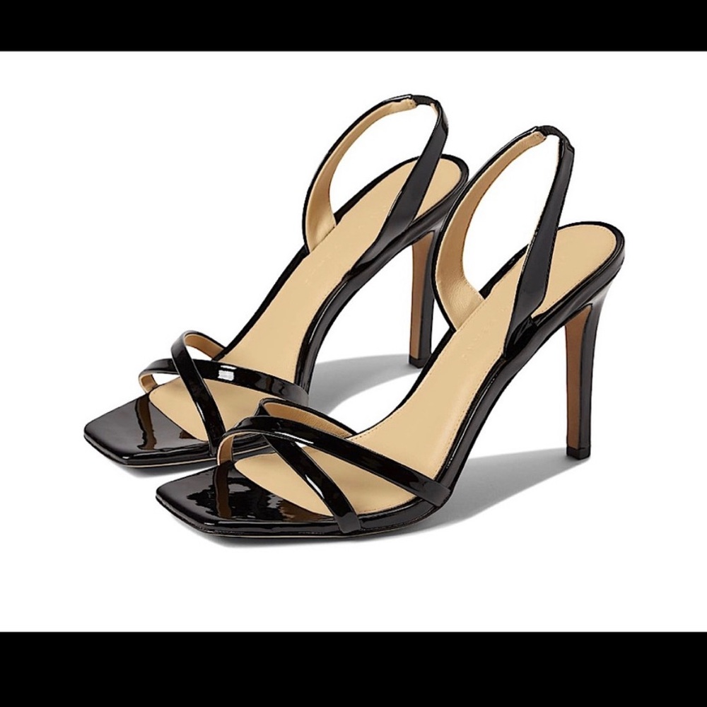 Black Patent Leather Heels